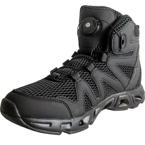 Outdoor Mens Mesh Cross-Country Boots Breathable And Quick Drying Lightweight Beach Amphibious Fishing Shoes