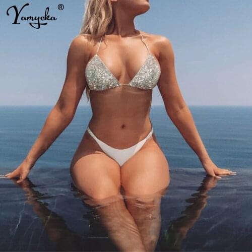 Yamycka Swimwear With Rhinestones