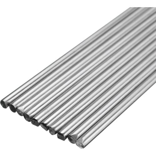 10Pcs Stainless Steel Welding Rods 1.2/1.6/2.4mm Welding Rods Filler 330mm Long For TIG Welding Accessories