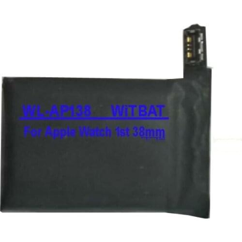 10pcs/lot TTVXO for Smart Watch iWatch 1st 38mm Battery Smartwatch for Apple Watch first 38mm Battery