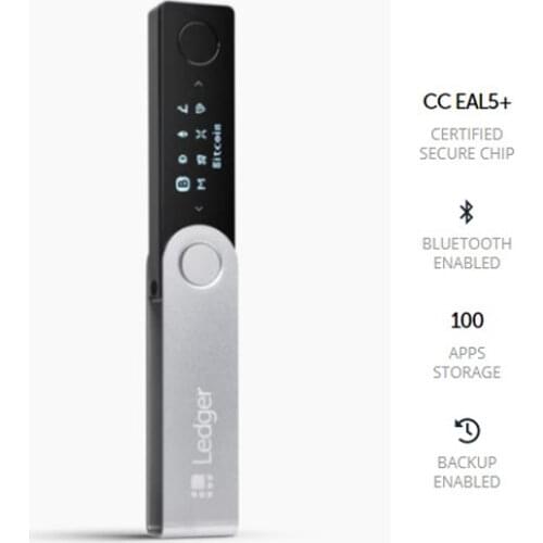 Ledger Nano X Cryptocurrency Hardware Wallet Blockchain BTC Coin Wallet