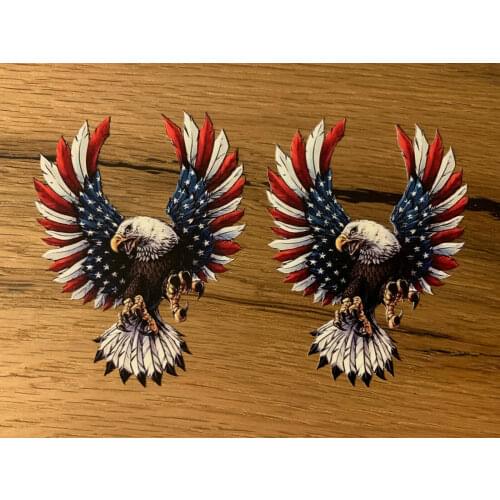 ADLER Aufkleber USA Eagle Tankaufkleber Motorroad Biker Custom V8 Retro #580