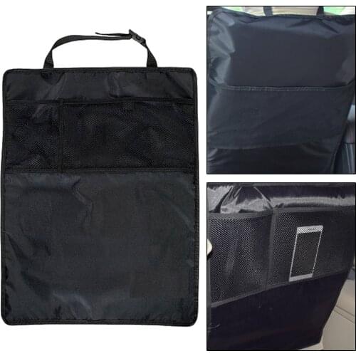 Car Seat Protector Back Rear Seat Cover Protection Automobile Kicking Mat For Kids Children Baby with Storage Organizer Pocket