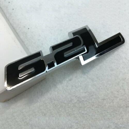 Decoration Rear Emblem Sticker Metal Black Replacement Badge For Chevy Camaro