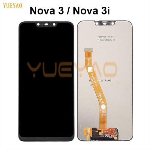 For Huawei Nova 3 3i LCD Display Touch Screen Digitizer Assembly Replacement For PAR-AL00 PAR-LX1 PAR-LX1M PAR-LX9 PAR-TL20 LCDs