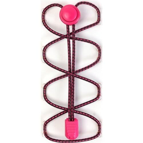 1 Pair Elastic Shoe Laces Strong Reflective Round Lazy Shoelace Used For Sneakers Spring Press Lock No Tie Shoelaces 20 Colors