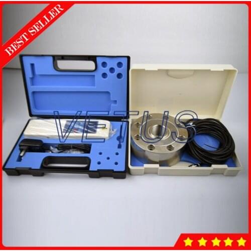 HF-500KN Digital 500KN Force Gauge Meter Tester with External Spoke Type Sensor HF-500K