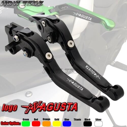 Motorcycle Folding Extendable CNC Moto Adjustable Clutch Brake Levers For MV Agusta Brutale 750/800/910/989R/1078RR