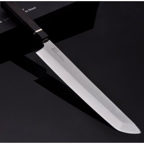 27cm Japan Sakimaru Takohiki Sushi/Sashimi Knife Germany Stainless Steel Japanese Fish Fillet Meat Slicer Sharp Knife 6.2.G