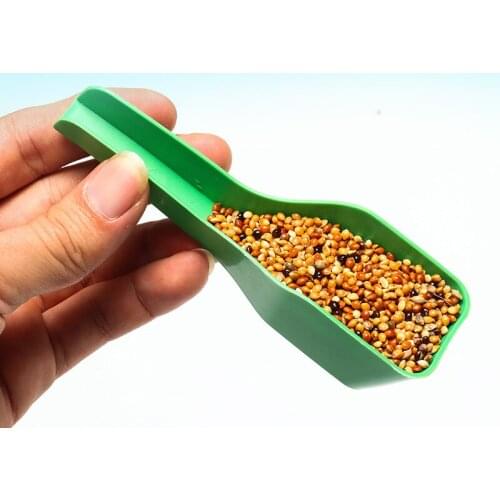 Plastic Hamster Guinea Pig Chinchilla Golden Bear Rat Food Scoop Deep Food Feeder Spoon Pet Product