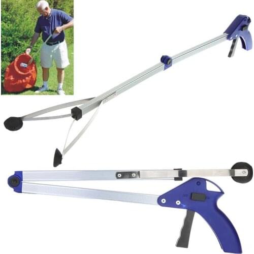 Hand Foldable Pick Up Grabber Gripper Reacher sticks tool Pickup device Kitchen Litter Reaching Picker Help Hand Tool