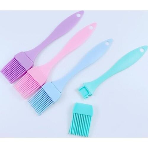 Silicone Brush Baking Bakeware Bread Cook Brushes Pastry Oil Non-stick BBQ Basting Brushes Tool Best Kitchen Gadge