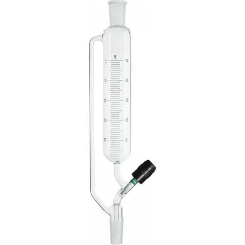 Funnels , Addition ,Graduated, Threaded Valves,24/40 Joints