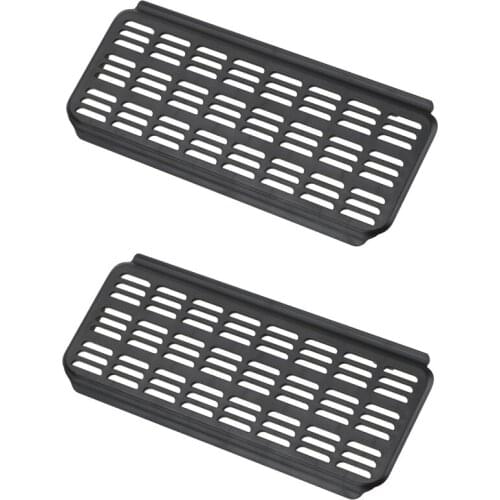 For Tesla Model 3 Car Air Outlet Cover Anti-Blocking Dustproof Back Under Seat Air Conditioning Vent Grille Net, 2PCS