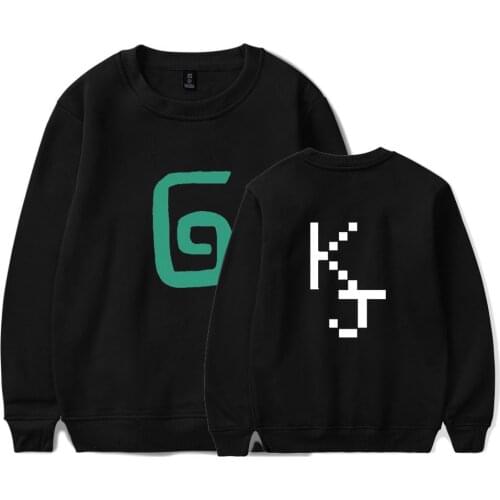 2021 Karl Jacobs Cute Style O-neck Sweatshirt Harajuku Streetwear Printed Stylish Outwear Round Collar Pullovers Clothes