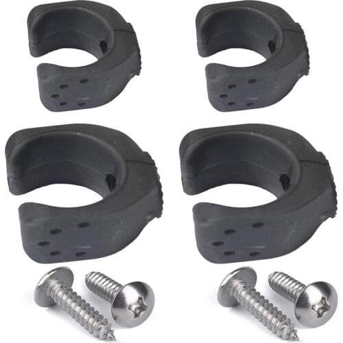 4/PK, （ Two Big - Two Small ）Flashlight Mounting Brackets - for Photography Bracket, Great Versatile Clip Mount for LED Flashlig