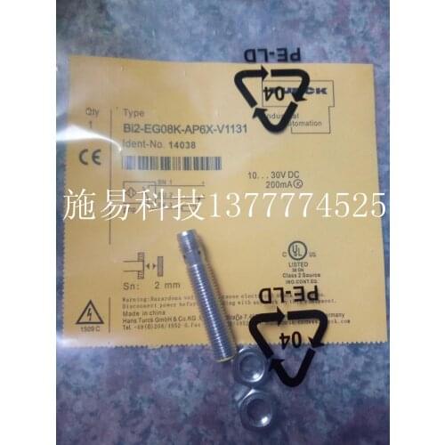Free shipping 1pcs The quality of the original new Turck proximity switch NI20U-MT30-AP6X-H1141/AN6X
