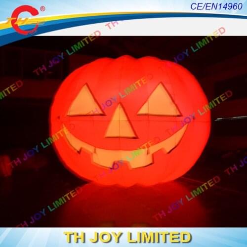Free shipping 4m/13ft inflatable LED halloween pumpkin/inflatable Jack O lantern halloween pumpkin/halloween pumpkin decoration