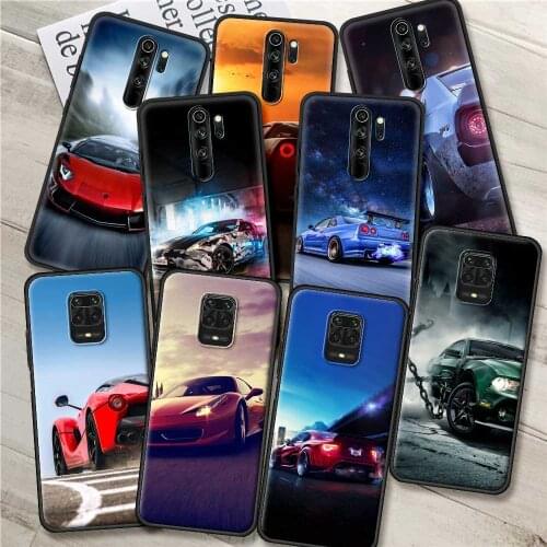 Phone case For Xiaomi Redmi Note 9S 9 9T 8 7 10 Pro 8T K40 9C 9A 9Power 10Pro Max Shell Bumper Cool Sport Car