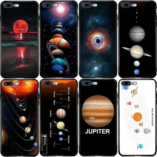 Cover Case for Samsung Note 8 9 10 20 S6 S7 S8 S9 S10 S20 FE S10E S11E Lite Plus Ultra Edge Planets of the Solar System