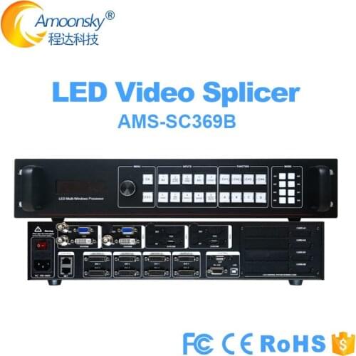 Hot sale AMS-SC369B like vdwall lvp8601 video processor magnimage led-580f for commercial led display