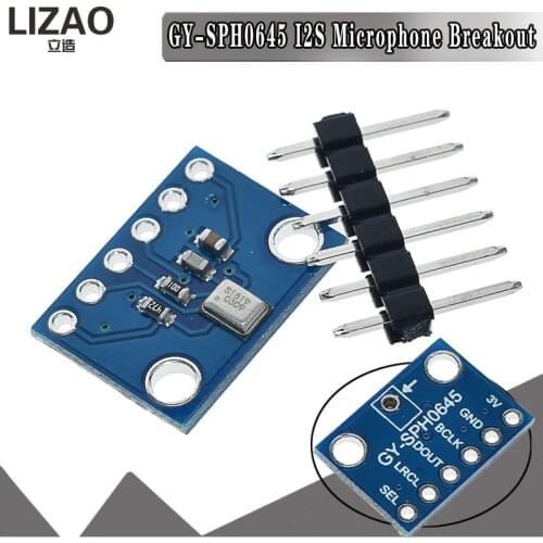 GY-SPH0645 I2S MEMS Microphone Breakout Sensor Module SPH0645LM4H for Arduino Zero FZ3483