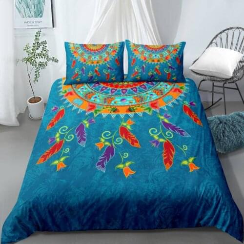 3D Bedding Set 3D Print Design Duvet Cover Sets King Queen Twin Size Dropshipping Boy gife Bohemia Dream catcher