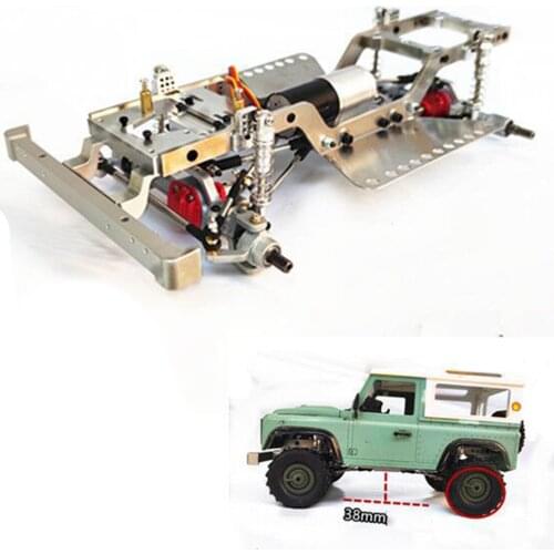 1:12 Scale RC Metal Body Frame Chassis Kit for MN D90 99S Trucks Upgrade Parts