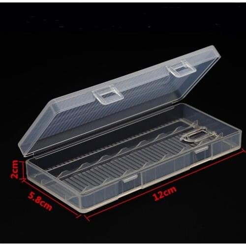 MasterFire 500pcs/lot Transparent Hard Plastic 8 x AA Battery Holder Case Storage Box Cover For 8pcs AA Batteries Cases