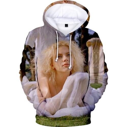 Men hoodies Scarlett Johansson 3D print ahegao hoodie stranger things