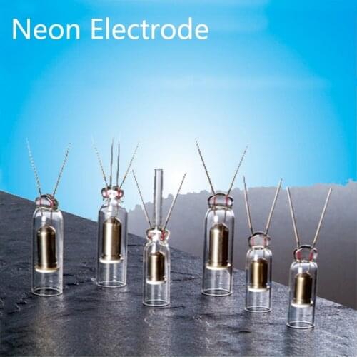 Neon Electrode 13mm Porcelain Ring Lead-free 56mm, 15mm Mica 85mm, Neon Sign Electrode Solid Lead-free 100pcs/lot Accessories