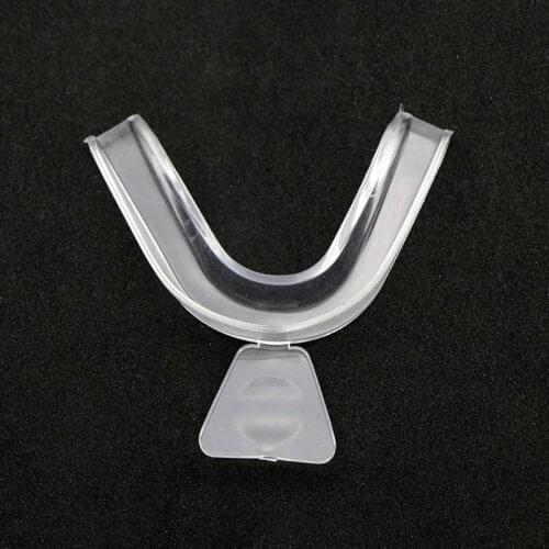 2 Pcs Invisible Orthodontic Braces Teeth Protector Night Guard Mouth Tray Tooth Whitener Tool Oral Mouth Care Hygiene Tooth Tool