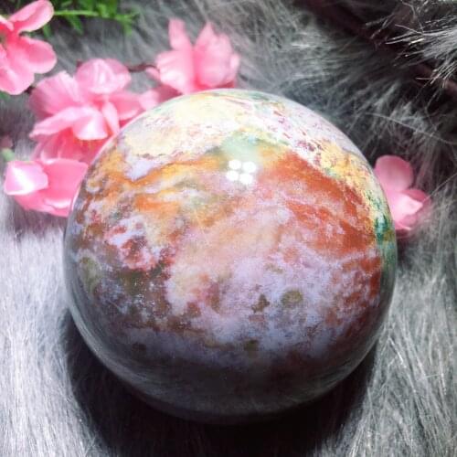 Ocean jasper sphere1938