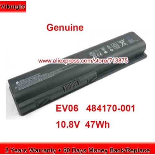 Genuine EV06 Battery HSTNN-CB72 for HP Compaq Presario Cq40 Cq50 Cq45 Cq60 Cq61 Series 10.8V 47Wh