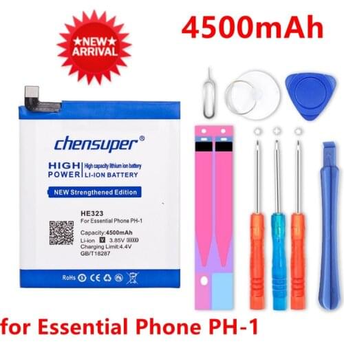 Original High capacity HE323 Battery for Essential Phone PH-1 3040mAh+tools