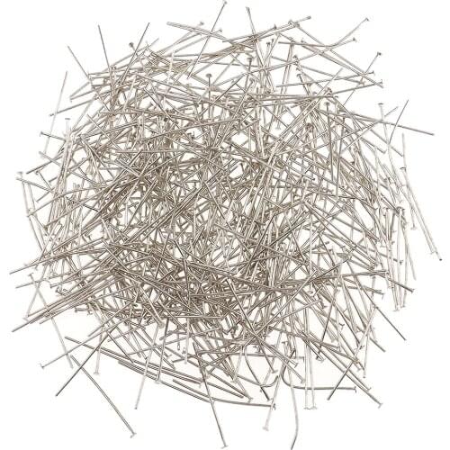 1000pcs Flat Jewelry Findings Alloy Jewelry Making for Beading Necklace