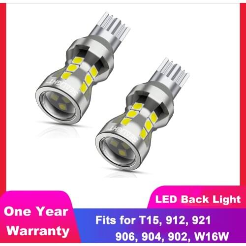 SEALIGHT 912 921 W16W LED Backup Light Bulbs LED Reverse Light 6000K 2600LM Super Bright T15 906 904 902 W16W for Back Up Lights