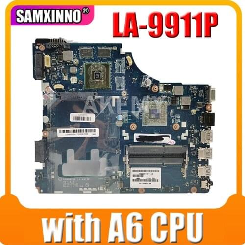 SAMXINNO G405 VAWGA/GB LA-9911P motherboard For Lenovo g505 motherboard la-9911p motherboard with A6 CPU Test