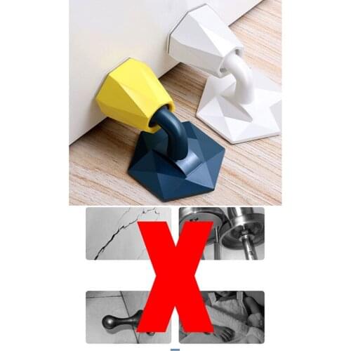 Silicone Door Stopper Doorknob Wall Protector Savor Shockproof Crash Pad Stop