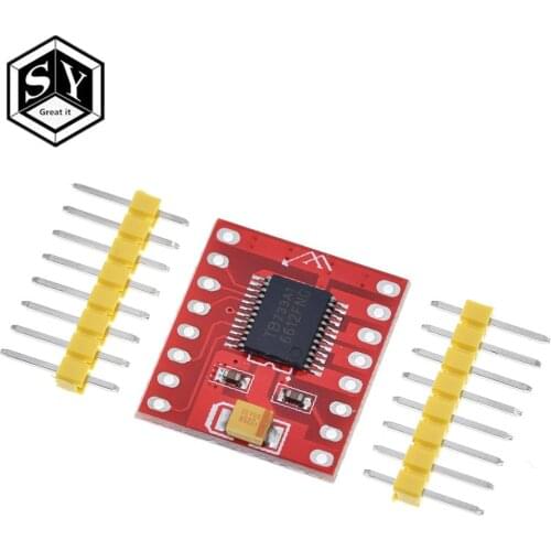GREAT IT TB6612 Dual Motor Driver 1A TB6612FNG for Arduino Microcontroller Better than L298N