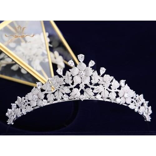Woman Wedding Hair Accessories Bridal Crowns Tiaras Tocado Novia Headpiece Bride Hair Jewelry Queen Headbands