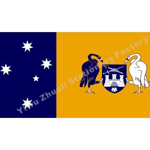 Australian Capital Territory Flag 150X90cm (3x5FT) 120g 100D Polyester High Quality Free Shipping Australian Flag Banner