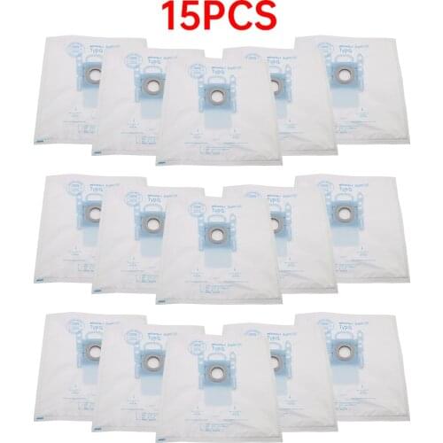 15Pcs/Lots Vacuum Cleaner G Type Cloth Dust Bags Type G For Bosch & SIEMENS BSG7 BSGL3126 BSG6