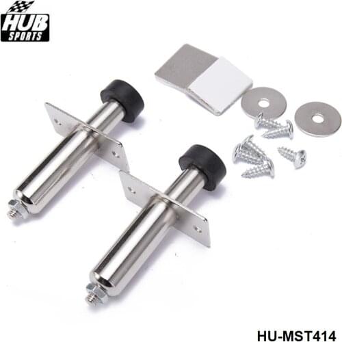 2Pcs/Set Stainless Chrome Door Poppers Trunk Popper Street Rod For Toyota corolla HU-MST414
