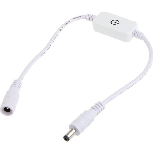 2018 car LED dimmer DC 12V-24V / 4A for monochrome LED lights with touch switch on / off dimmer