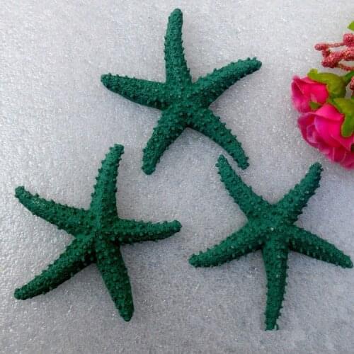 8pcs/lot 7.5cm Resin starfish Wall Sticker Shell Starfish Home Decoration Wedding Decoration Sea Star Asteroid Decortaion MP 004
