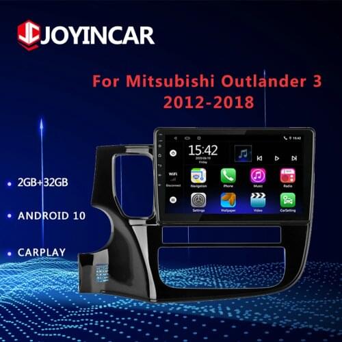 Android 10/9.1 car GPS radio for Mitsubishi Outlander 3 2012-2018 Multimedia Video Player Stereo WIFI BT DSP RDS 2din 2G+32G