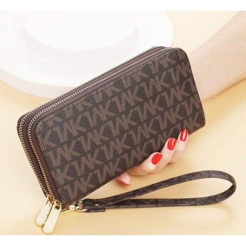 Brand Women Wallets new double zippers Coin Purses Single zipper Clutch Wallet Female Money bag Card Holder carteras para mujer