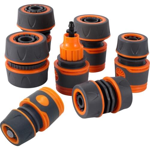Car Wash Hose Connector, Waterstop Connector for 1/2 Inch Hose Garden Lawn Irrigation Fittings Pipe Adapters 1 Pc