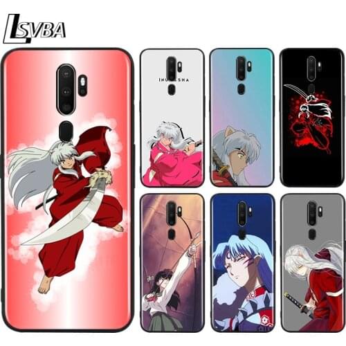 Black TPU Soft Cover Cute Japan Cartoon for OPPO A9 2020 Reno 10X ZOOM ACE 4 3 2 Z F Pro 4G 5G Phone Case